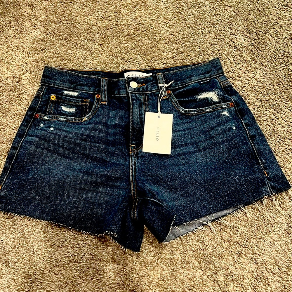 Brand New with tags Cello High Rise Denim Shorts